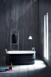 Agape Vieques vasca da bagno freestanding con poggiaschiena AVAS0911I